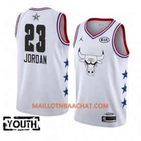 Maillot NBA Chicago Bulls Michael Jordan 23 2019 All-Star Jordan Brand Blanc Swingman - Enfant